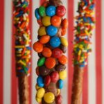 CHOCOLATE DIPPED PRETZELS