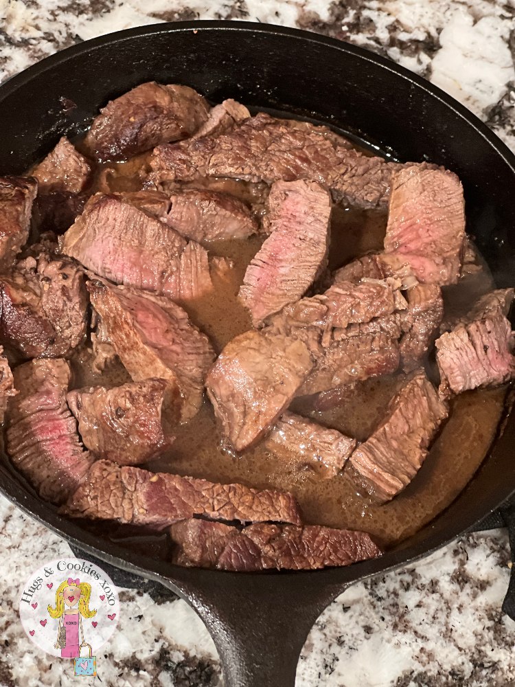 Filet Mignon with Cognac Cream Sauce