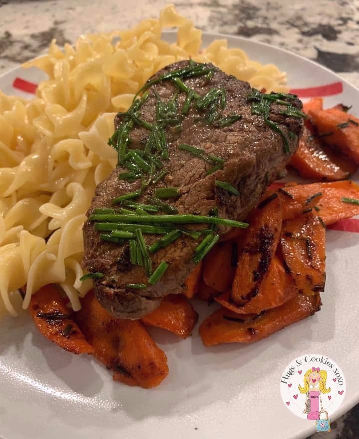 Filet Mignon with Cognac Cream Sauce