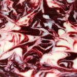 RED VELVET BROWNIES WITH CHEESECAKE SWIRL