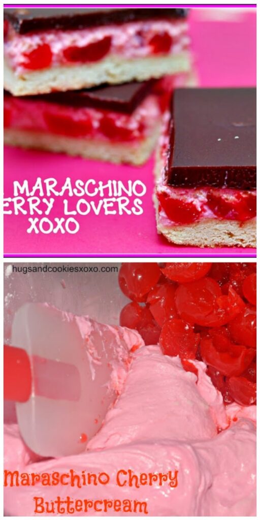 maraschino cookie bars