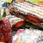 NUTELLA & STRAWBERRY PANINIS THAT WILL ROCK YOUR WORLD & MAKE YOU SMILE!!!