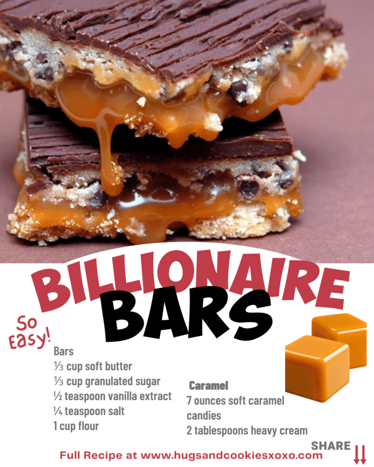 CHOCOLATE CHIP COOKIE DOUGH BILLIONAIRE BARS