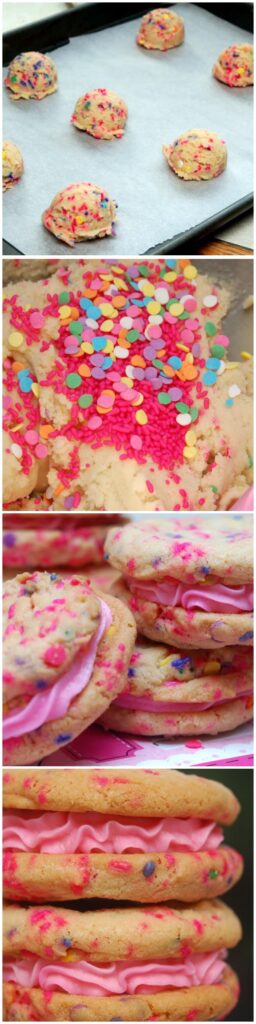 pinkalicious cookies with buttercream