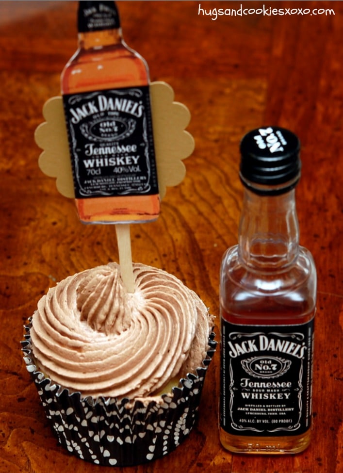 jack daniels cupcakes