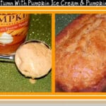 Pumpkin Ice Cream & Pumpkin Pound Cake