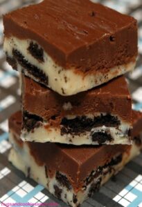 double decker oreo fudge