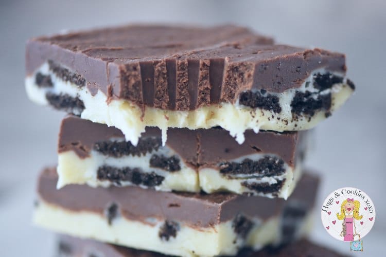 DOUBLE DECKER OREO FUDGE