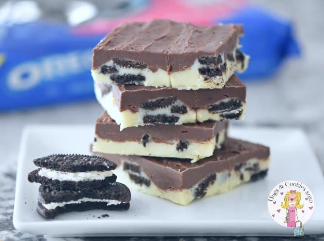 DOUBLE DECKER OREO FUDGE