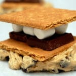 S’MORES STUFFED CHOCOLATE CHIP COOKIES….COMPLETELY OVERSIZED!