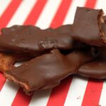 CHOCOLATE DIPPED BACON CANDY WITH SEA SALT