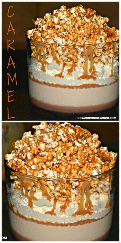caramel popcorn trifle