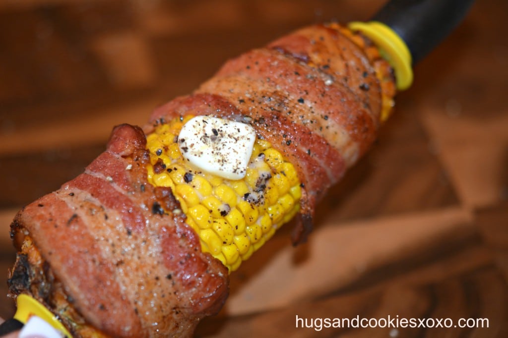 bacon roasted corn