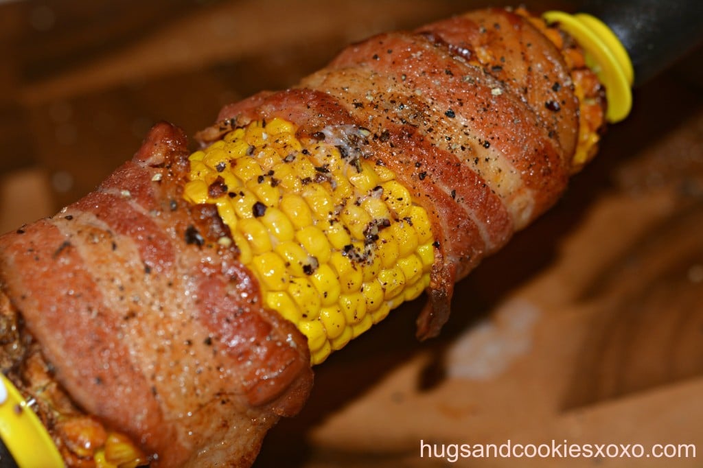 bacon roasted corn