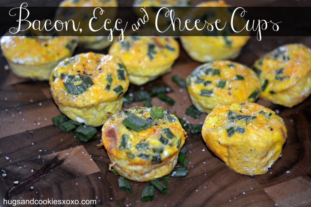 bacon egg and cheese cups