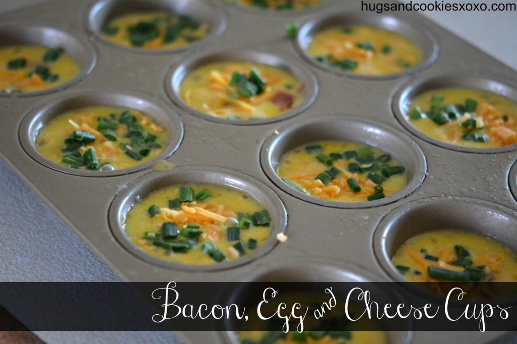 bacon egg and cheese cups