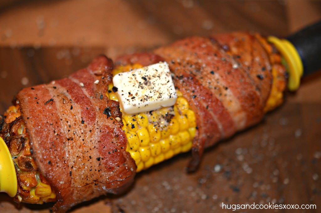 bacon roasted corn