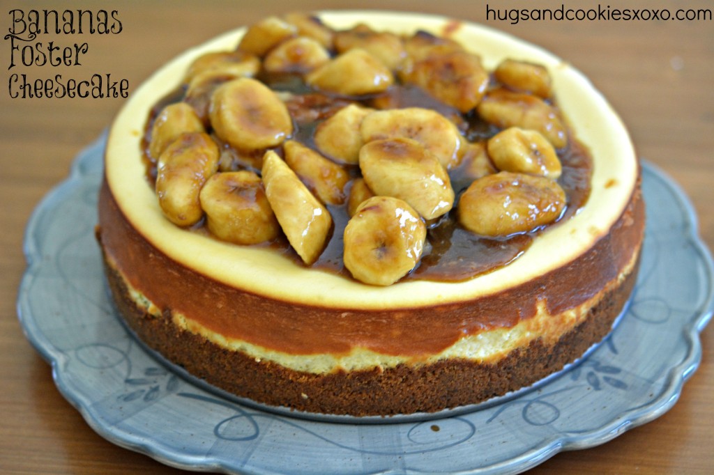 Bananas Foster Cheesecake