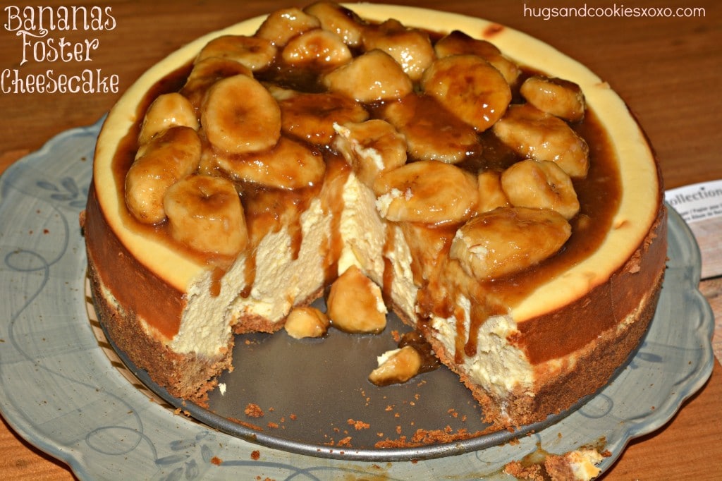 Bananas Foster Cheesecake