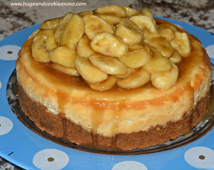 bananas foster cheesecake