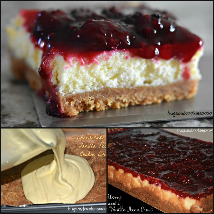 Blackberry Cheesecake Bars