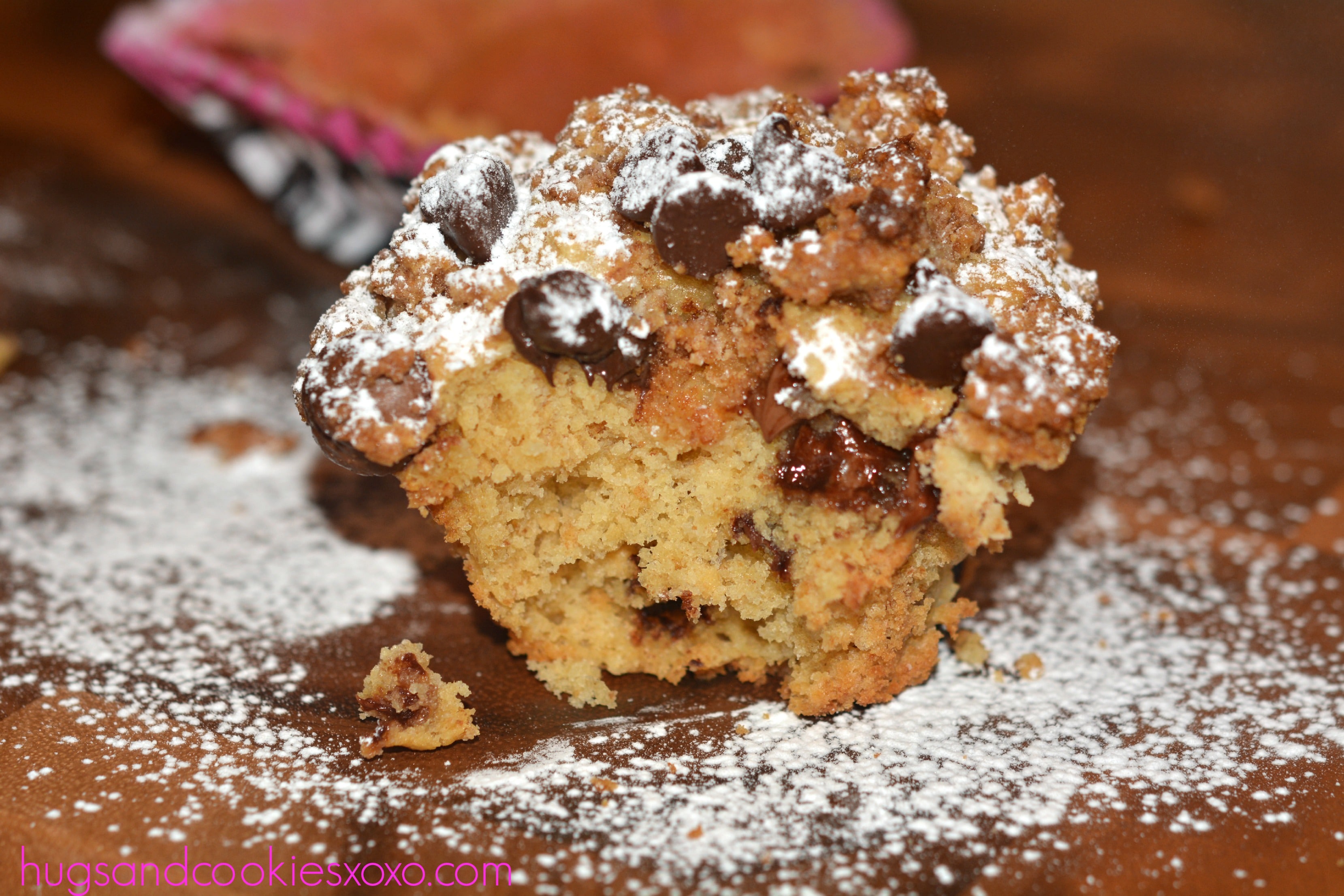 Cinnamon & Graham Cracker Chocolate Chip Muffins Hugs and Cookies XOXO