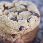 Melted Butter Chocolate Chip Cookies