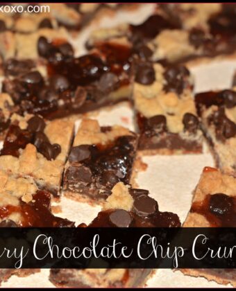 strawberry chocolate crumb cars