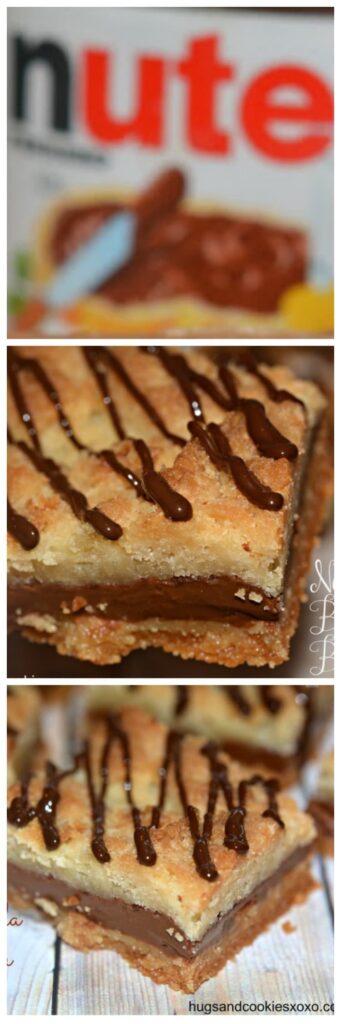 nutella butter bars