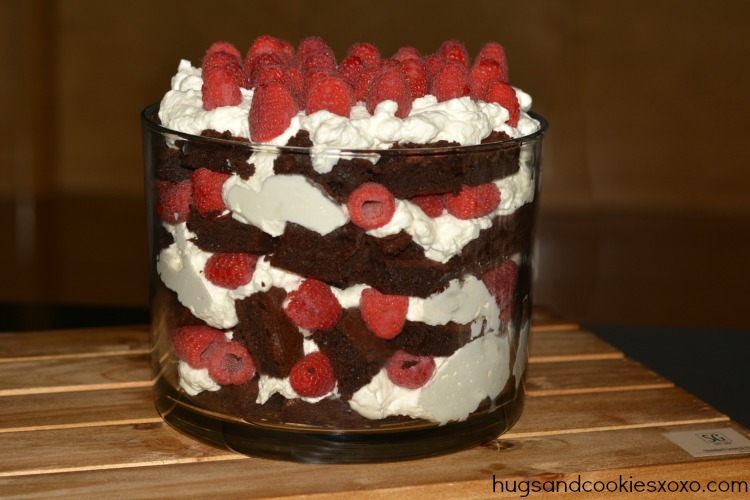 chocolate raspberry trifle