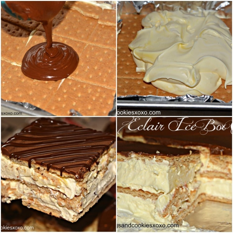 Eclair Ice Box Cake