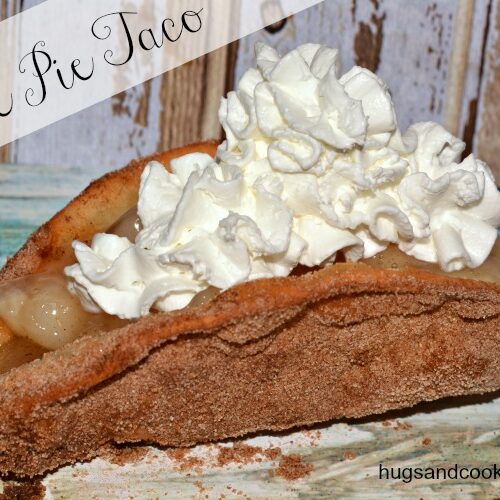 apple pie taco