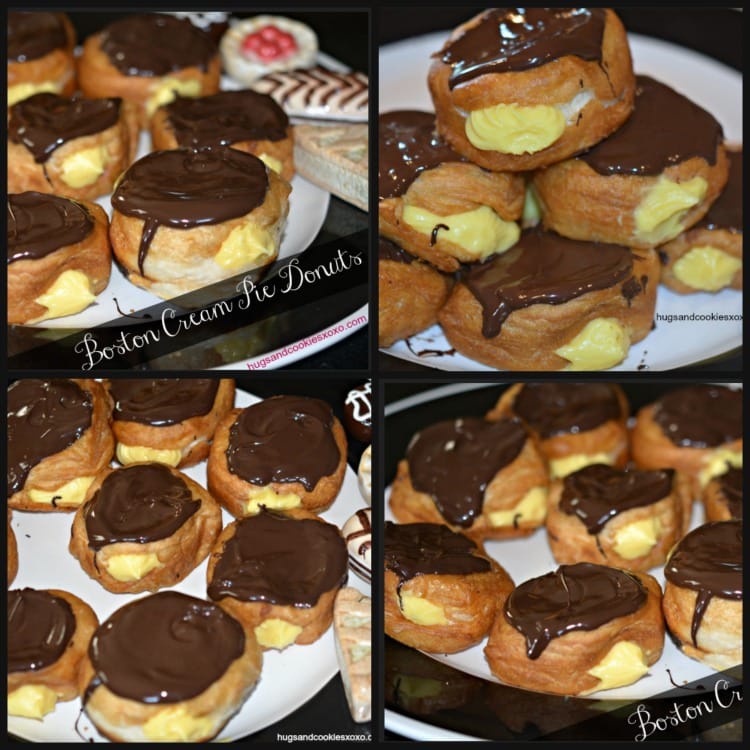 Boston Cream Pie Donuts