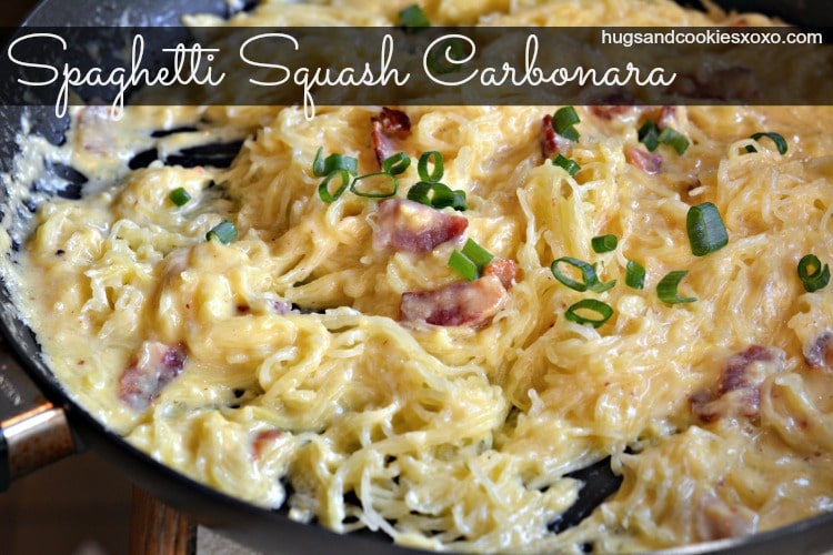 Spaghetti Squash Carbonara