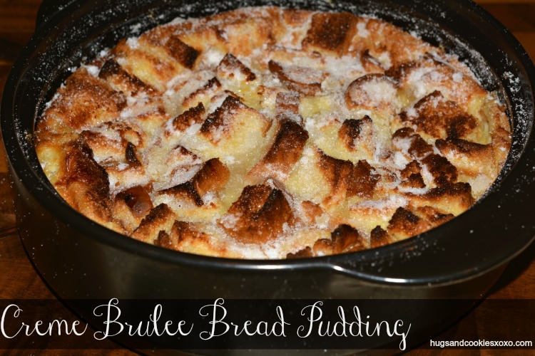 creme brulee bread pudding