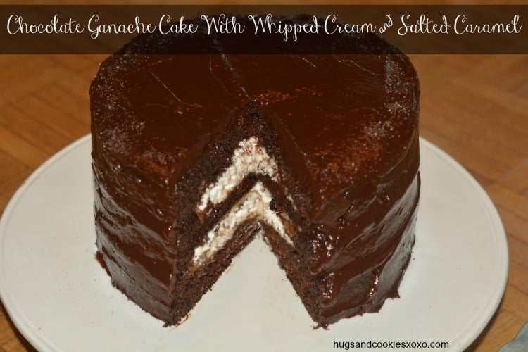 ganache caramel cake 2