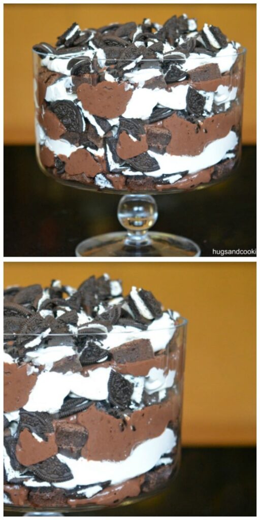 oreo brownie trifle