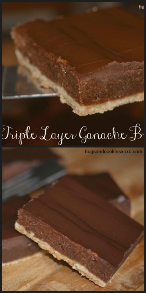 triple layer brownies