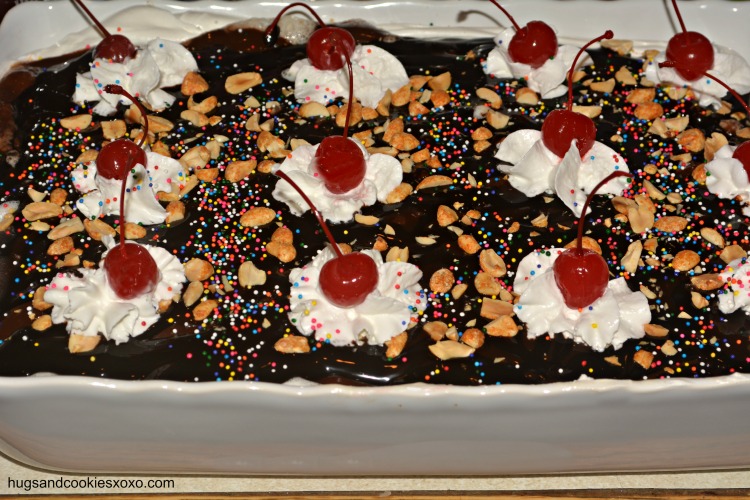 brownie ice cream sundae 2