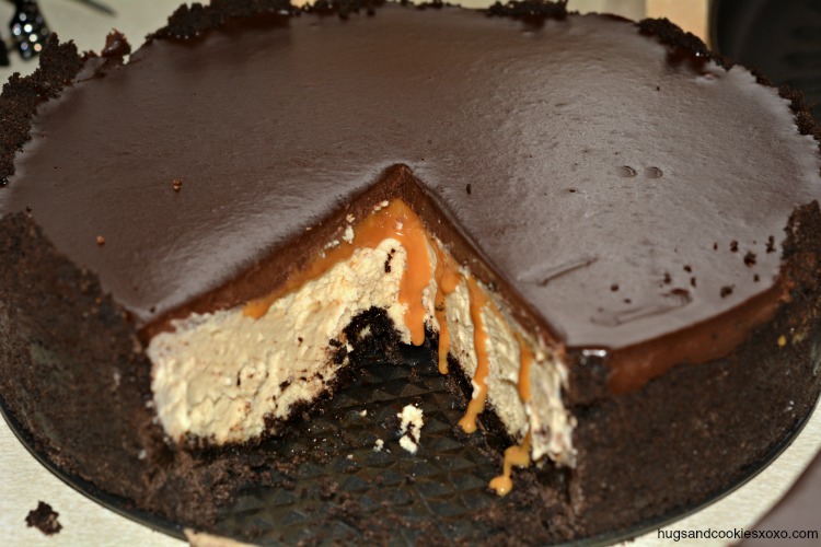 cake cheesecake caramel ganache