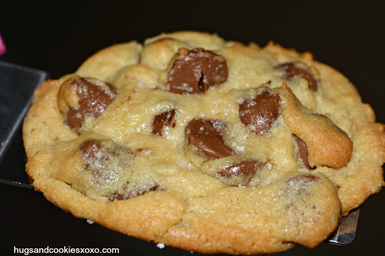 Caramel Filled Chocolate Chip Cookies