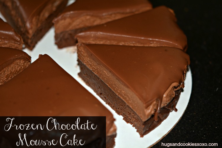 frozen chocolate mousse cake