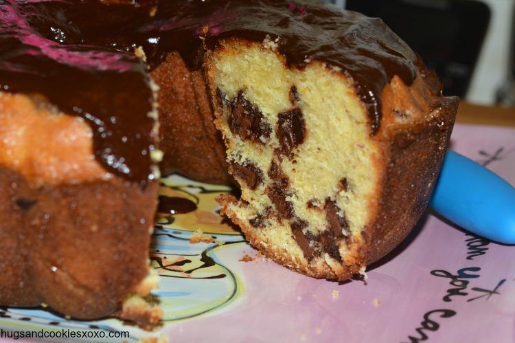 Orange Chocolate Chunk Cake Hugs And Cookies Xoxo