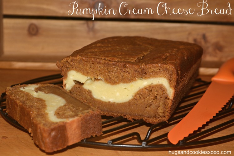 Pumpkin Cream Cheese Bread 