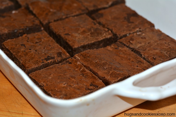 fudgy pan brownies