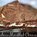 Flourless Marbled Cheesecake