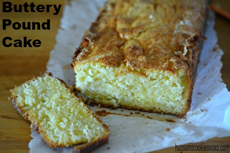 buttery pound cake