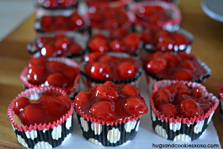 cheesecakes cherry mini