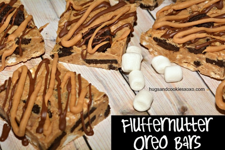 fluffernutter oreo bars