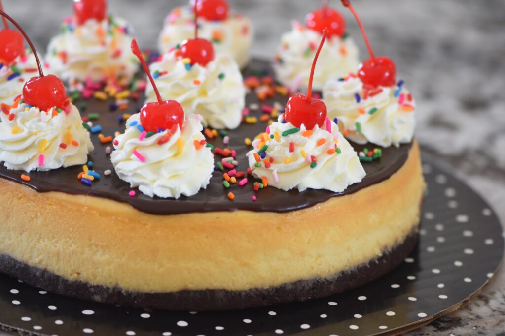 Hot Fudge Brownie Sundae Cheesecake